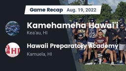 Recap: Kamehameha Hawai'i  vs. Hawaii Preparatory Academy 2022