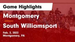 Montgomery  vs South Williamsport  Game Highlights - Feb. 2, 2022