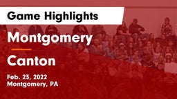 Montgomery  vs Canton  Game Highlights - Feb. 23, 2022