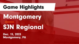 Montgomery  vs SJN Regional  Game Highlights - Dec. 15, 2023