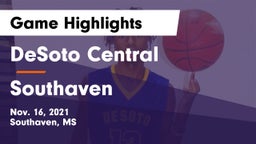 DeSoto Central  vs Southaven  Game Highlights - Nov. 16, 2021