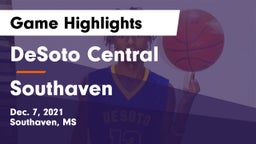 DeSoto Central  vs Southaven  Game Highlights - Dec. 7, 2021