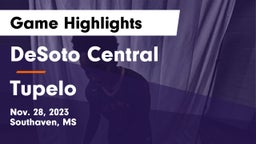 DeSoto Central  vs Tupelo  Game Highlights - Nov. 28, 2023