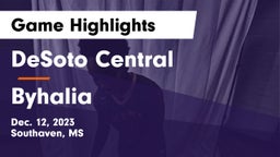 DeSoto Central  vs Byhalia Game Highlights - Dec. 12, 2023