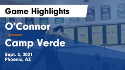 O'Connor  vs Camp Verde  Game Highlights - Sept. 3, 2021