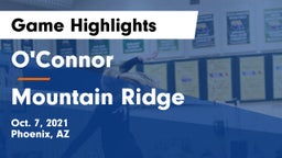 O'Connor  vs Mountain Ridge  Game Highlights - Oct. 7, 2021