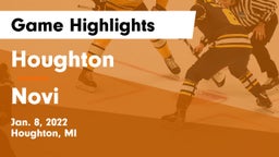 Houghton  vs Novi  Game Highlights - Jan. 8, 2022