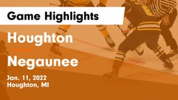 Houghton  vs Negaunee  Game Highlights - Jan. 11, 2022