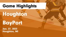 Houghton  vs BayPort  Game Highlights - Jan. 27, 2023