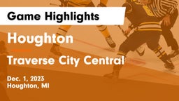 Houghton  vs Traverse City Central  Game Highlights - Dec. 1, 2023