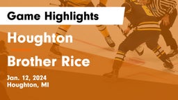 Houghton  vs Brother Rice  Game Highlights - Jan. 12, 2024