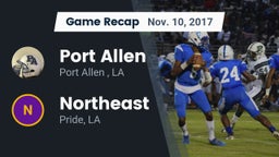 Recap: Port Allen  vs. Northeast  2017