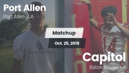 Matchup: Port Allen High vs. Capitol  2019