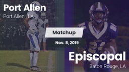 Matchup: Port Allen High vs. Episcopal  2019