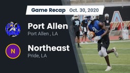 Recap: Port Allen  vs. Northeast  2020
