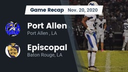 Recap: Port Allen  vs. Episcopal  2020