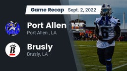 Recap: Port Allen  vs. Brusly  2022