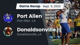 Recap: Port Allen  vs. Donaldsonville  2022