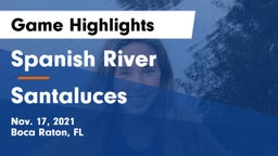 Spanish River  vs Santaluces  Game Highlights - Nov. 17, 2021