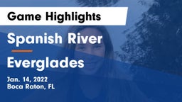 Spanish River  vs Everglades  Game Highlights - Jan. 14, 2022