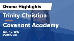 Trinity Christian  vs Covenant Academy  Game Highlights - Jan. 15, 2022