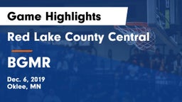 Red Lake County Central vs BGMR Game Highlights - Dec. 6, 2019