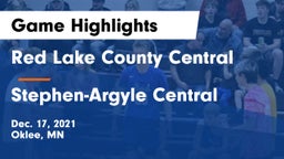 Red Lake County Central vs Stephen-Argyle Central  Game Highlights - Dec. 17, 2021