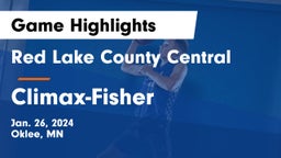 Red Lake County Central vs ******-Fisher  Game Highlights - Jan. 26, 2024