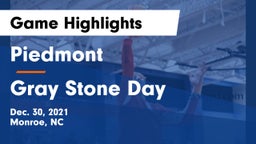 Piedmont  vs Gray Stone Day Game Highlights - Dec. 30, 2021