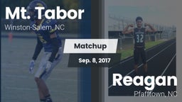 Matchup: Mt. Tabor High vs. Reagan  2017