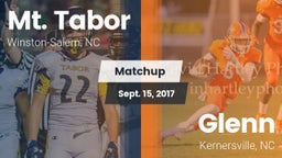 Matchup: Mt. Tabor High vs. Glenn  2017