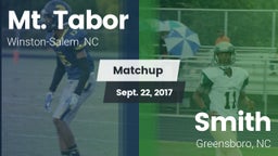 Matchup: Mt. Tabor High vs. Smith  2017
