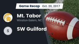 Recap: Mt. Tabor  vs. SW Guilford 2017