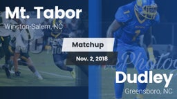 Matchup: Mt. Tabor High vs. Dudley  2018