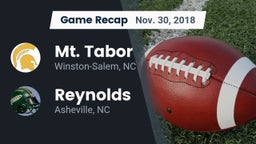Recap: Mt. Tabor  vs. Reynolds  2018
