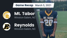 Recap: Mt. Tabor  vs. Reynolds  2021