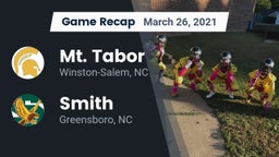 Recap: Mt. Tabor  vs. Smith  2021