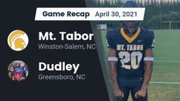 Recap: Mt. Tabor  vs. Dudley  2021