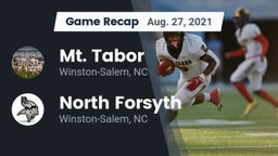 Recap: Mt. Tabor  vs. North Forsyth  2021