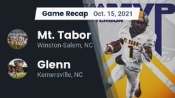 Recap: Mt. Tabor  vs. Glenn  2021