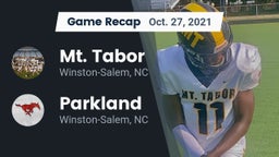 Recap: Mt. Tabor  vs. Parkland  2021