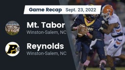 Recap: Mt. Tabor  vs. Reynolds  2022