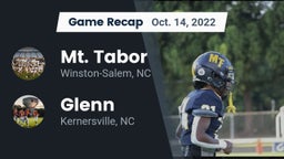 Recap: Mt. Tabor  vs. Glenn  2022