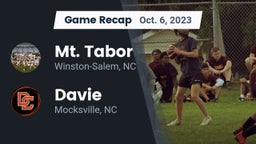 Recap: Mt. Tabor  vs. Davie  2023