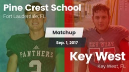 Matchup: Pine Crest High vs. Key West  2017