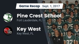 Recap: Pine Crest School vs. Key West  2017