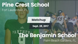 Matchup: Pine Crest High vs. The Benjamin School 2017