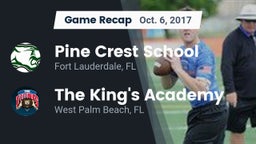 Recap: Pine Crest School vs. The King's Academy 2017