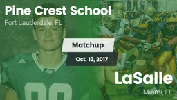 Matchup: Pine Crest High vs. LaSalle  2017