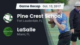 Recap: Pine Crest School vs. LaSalle  2017